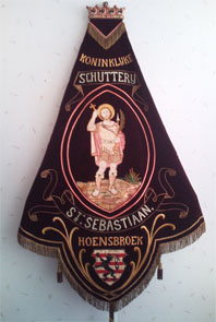 Vaandel schutterij St. Sebastianus